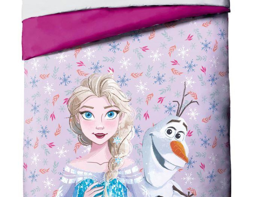 Πάπλωμα Disney Home Frozen 45 160X240 Lilac 100% Microfiber