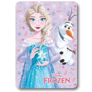 Κουβέρτα Fleece Disney Home Frozen 01 100X140 Lilac 100% Polyester