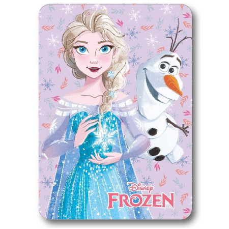 Κουβέρτα Fleece Disney Home Frozen 01 100X140 Lilac 100% Polyester