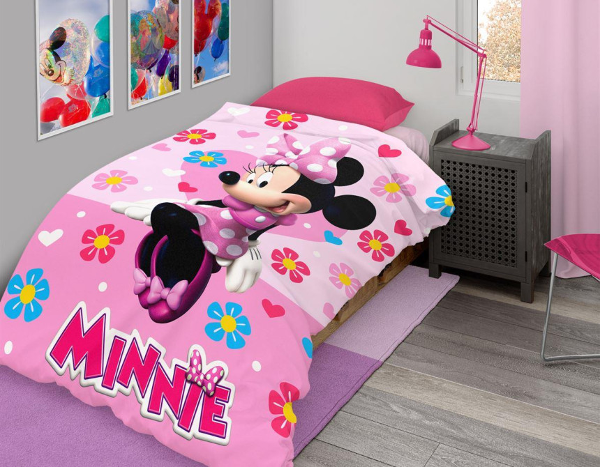 Κουβέρτα Disney Home Minnie 514 160X220 Digital Print 100% Polyester