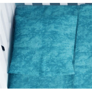 Μαξιλαροθήκη bebe Premium Shadow 620 35X45 Turquoise 100% Cotton