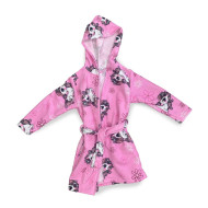 Μπουρνούζι Unicorn Pink 100% Microfiber Pink 3-4
