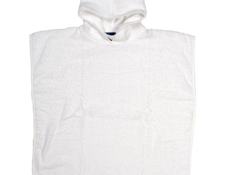 Πόντσο Κολυμβητηρίου kids 60X120 Λευκό 100% Cotton