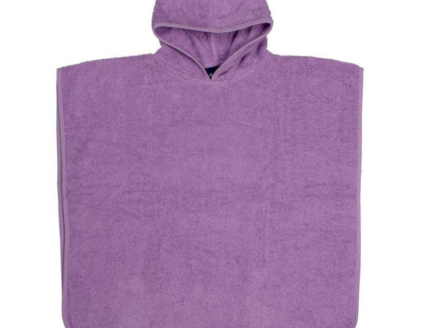 Πόντσο Κολυμβητηρίου kids 60X120 Μωβ 100% Cotton