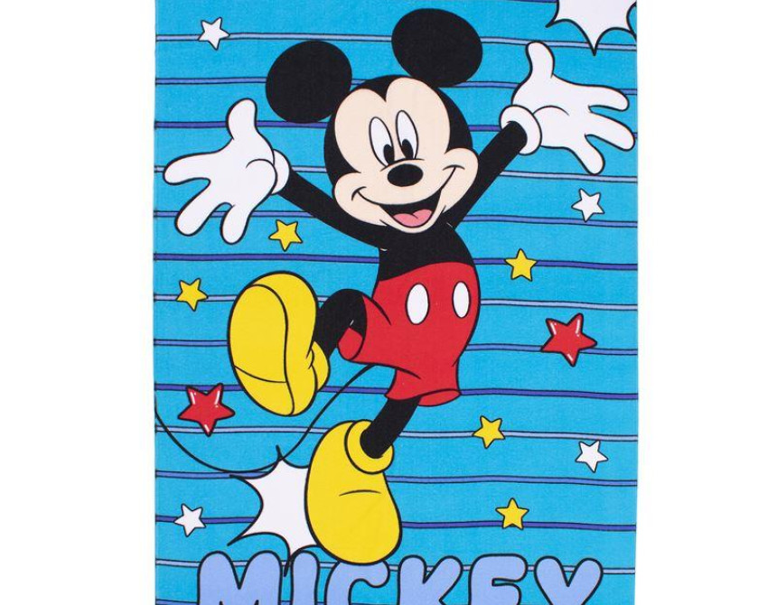 Πετσέτα Θαλάσσης Quick Dry Disney Home Mickey 23 70X140 Blue 100% Microfiber