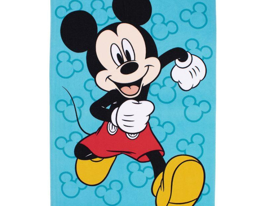 Πετσέτα Θαλάσσης Quick Dry Disney Home Mickey 71 70X140 Sky Blue 100% Microfiber