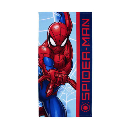 Πετσέτα Θαλάσσης Quick Dry Marvel Spider-Man 41 70X140 Sky Blue 100% Microfiber