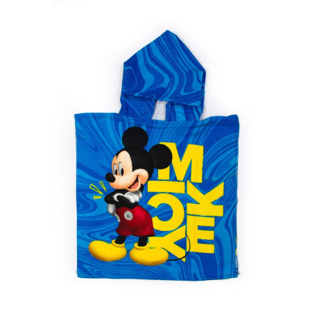 Πόντσο Θαλάσσης Quick Dry Disney Home Mickey 93 50X100 Blue 100% Microfiber