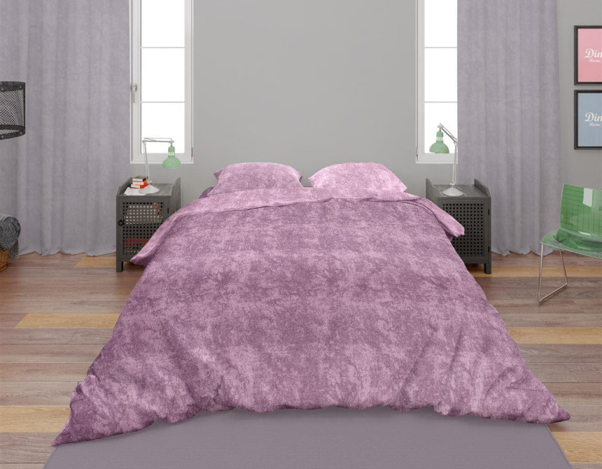 Παπλωματοθήκη Shadow 25 220X240 Light Purple Cott/Pol 70/30