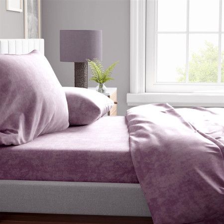Σεντόνι 1 τεμ Shadow 25 160X240 Light Purple Cott/Pol 70/30
