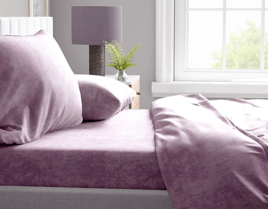 Σεντόνι 1 τεμ Shadow 25 240X270 Light Purple Cott/Pol 70/30