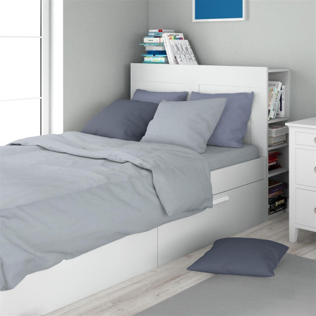 Σεντόνι 1 τεμ Solid 505 160X240 Light Blue-Grey 100% Cotton