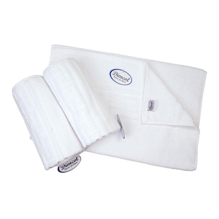 Ξενοδοχειακή Πετσέτα 500 gr/m² Jacquard Μαίανδρος 70X140 Λευκό 100% Cotton