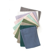 Ποτηρόπανα Πικέ Σετ 3 τεμ 50X70 Mix 100% Cotton