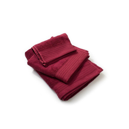 Πετσέτα Πενιέ 500 gr/m² 40X60 Bordeaux 100% Cotton