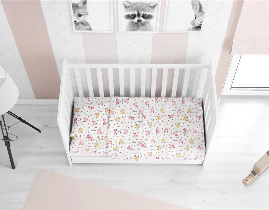 Κατωσέντονο Με Λάστιχο bebe Nemo 31 0,70X1,40X0,15 White 100% Cotton Flannel