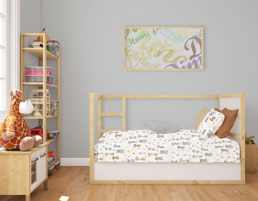 Κατωσέντονο Με Λάστιχο bebe Nemo 31 0,70X1,40X0,15 White 100% Cotton Flannel