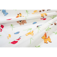 Πάνα Φανέλα bebe Nemo 31 80X80 White 100% Cotton Flannel