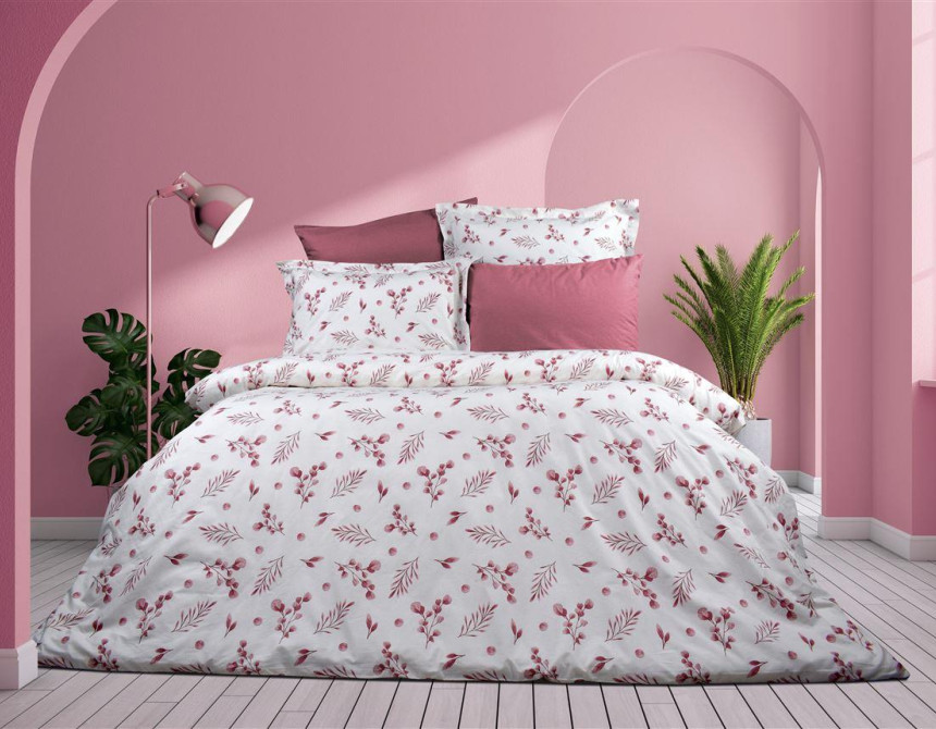 Παπλωματοθήκη Εμπριμέ Μυρτώ 353 220X240 Rotten Apple 100% Cotton Flannel