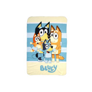 Κουβέρτα Fleece BBC Studios Bluey 55 100X140 Blue 100% Polyester