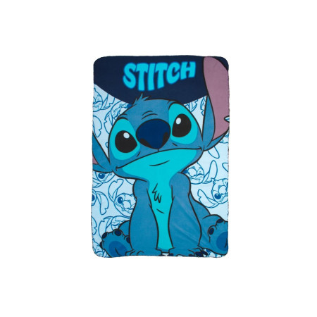 Κουβέρτα Fleece Disney Home Stitch 70 100X140 Sky Blue 100% Polyester