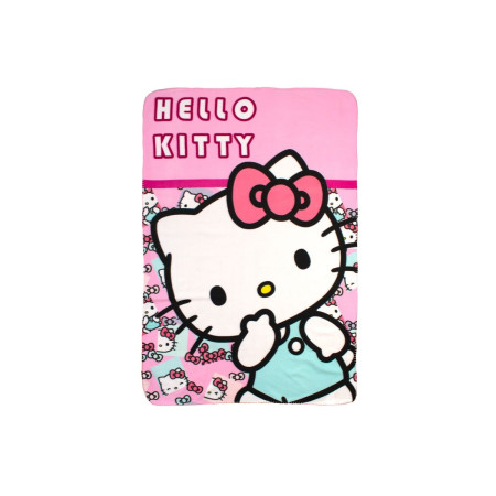 Κουβέρτα Fleece Sanrio Hello Kitty 34 100X140 Pink 100% Polyester