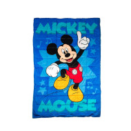 Κουβερτοπάπλωμα Flannel-Sherpa Disney Home Mickey 16 160X250 Blue 100% Polyester