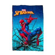 Κουβερτοπάπλωμα Flannel-Sherpa Marvel Spider-Man 13 160X250 Turquoise-Blue 100% Polyester