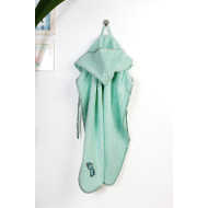 Κάπα Με Κέντημα bebe Dinosaur 182 75X85 Mint 100% Cotton