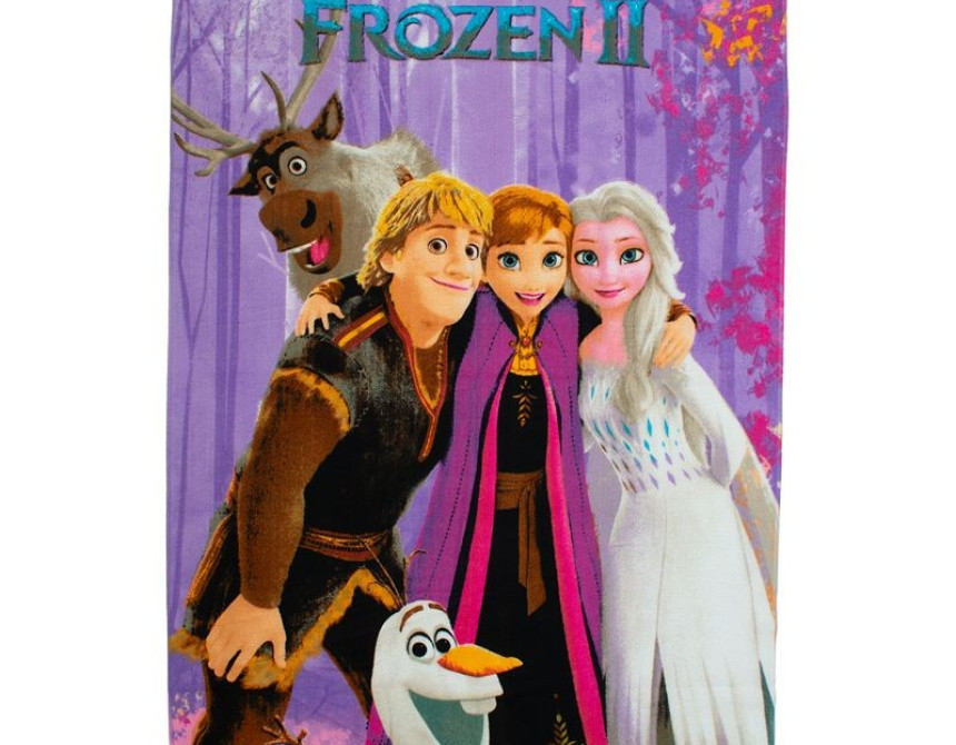Πετσέτα Θαλάσσης Quick Dry Disney Home Frozen 707 70X140 Purple 100% Microfiber