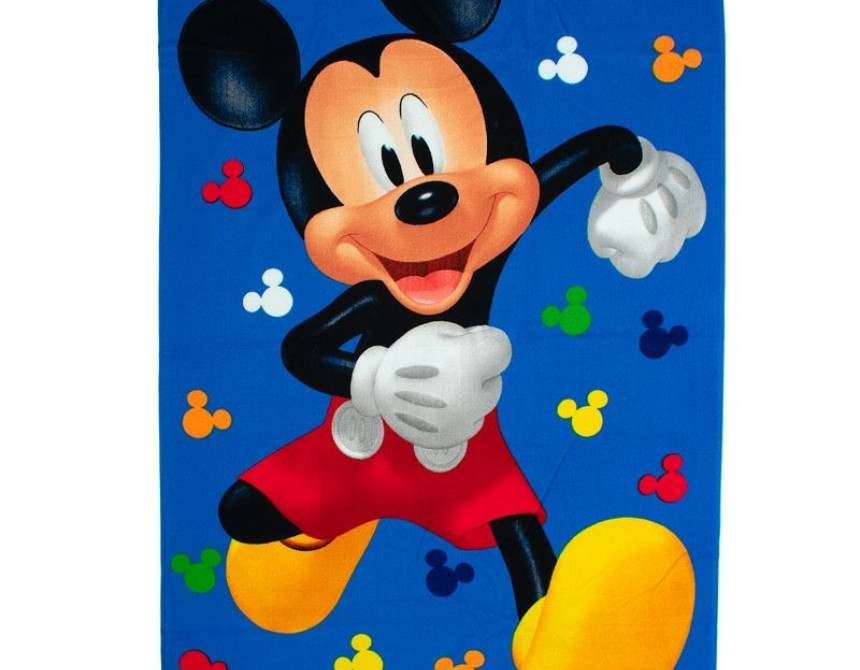 Πετσέτα Θαλάσσης Quick Dry Disney Home Mickey 178 70X140 Dark Blue 100% Microfiber