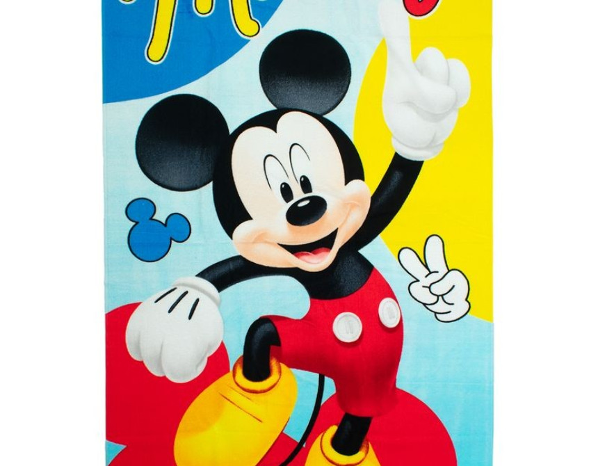 Πετσέτα Θαλάσσης Quick Dry Disney Home Mickey 179 70X140 Sky Blue 100% Microfiber