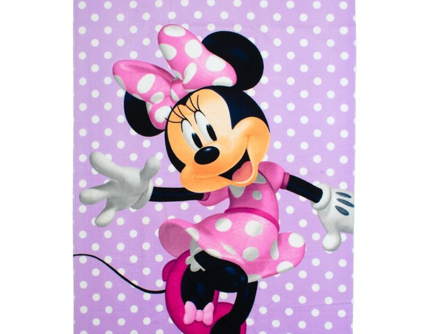 Πετσέτα Θαλάσσης Quick Dry Disney Home Minnie 180 70X140 Lilac 100% Microfiber