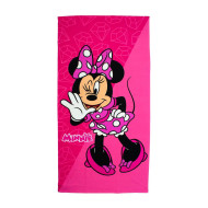 Πετσέτα Θαλάσσης Quick Dry Disney Home Minnie 269 70X140 Fuchsia-Pink 100% Microfiber