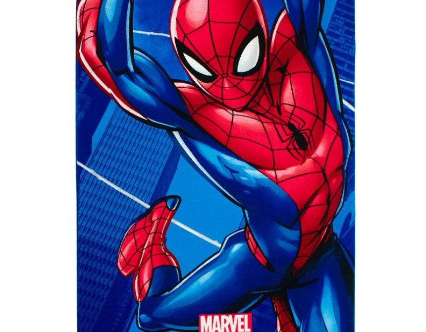 Πετσέτα Θαλάσσης Quick Dry Marvel Spider-Man 184 70X140 Blue 100% Microfiber