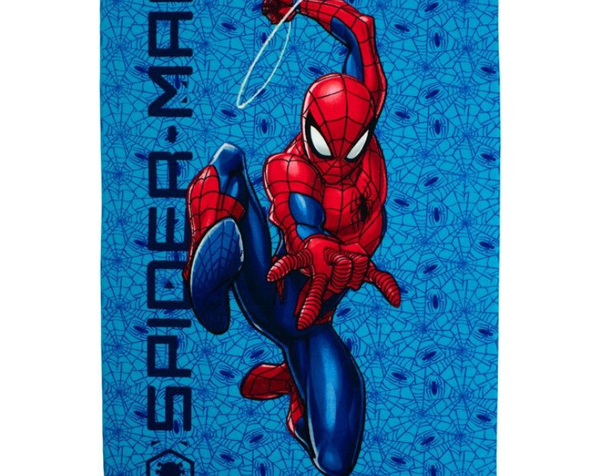 Πετσέτα Θαλάσσης Quick Dry Marvel Spider-Man 208 70X140 Sky Blue 100% Microfiber