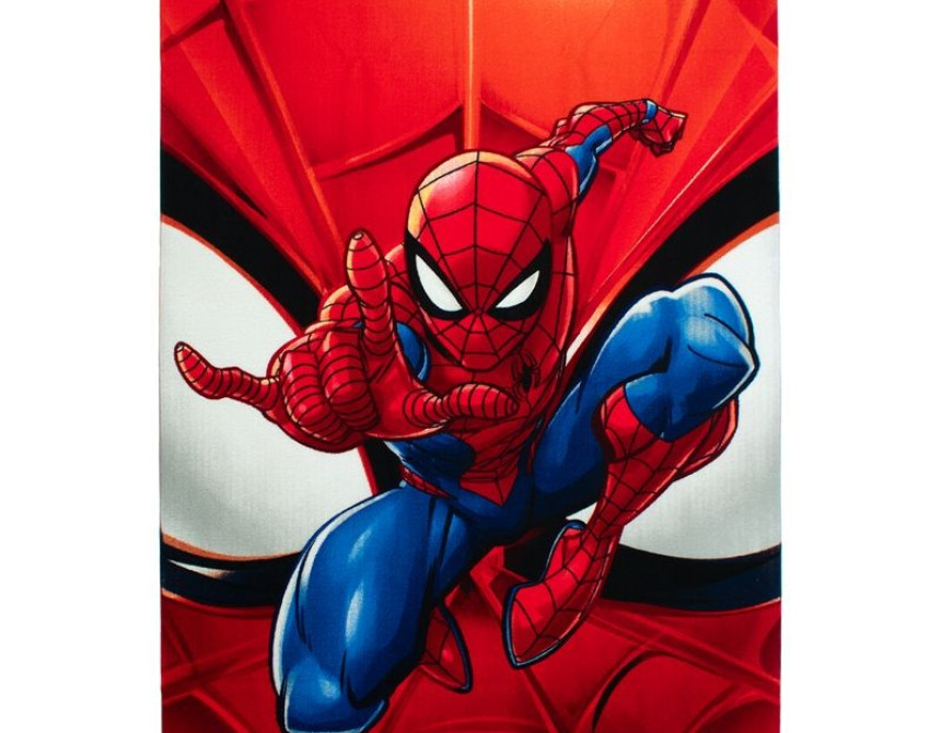 Πετσέτα Θαλάσσης Quick Dry Marvel Spider-Man 669 70X140 Red 100% Microfiber