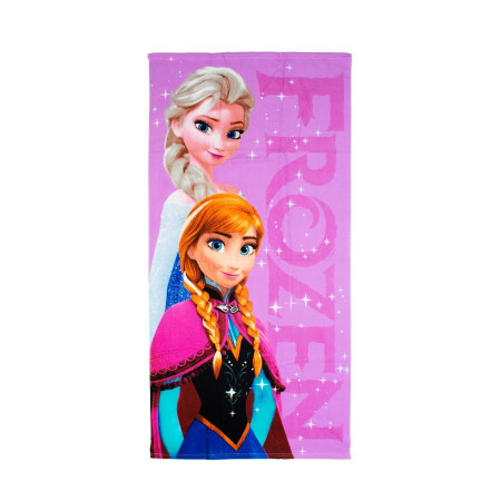 Πετσέτα Θαλάσσης Quick Dry Disney Home Frozen 371 70X140 Lilac 100% Microfiber