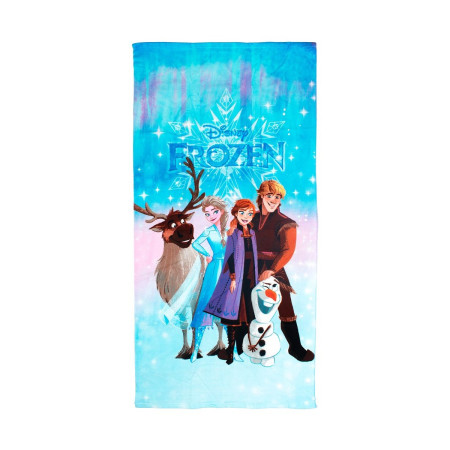 Πετσέτα Θαλάσσης Quick Dry Disney Home Frozen 551 70X140 Blue 100% Microfiber