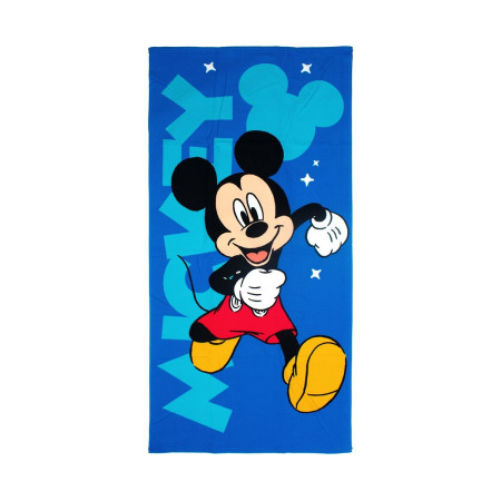 Πετσέτα Θαλάσσης Quick Dry Disney Home Mickey 540 70X140 Blue 100% Microfiber