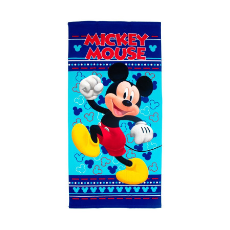 Πετσέτα Θαλάσσης Quick Dry Disney Home Mickey 541 70X140 Sky Blue 100% Microfiber