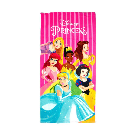 Πετσέτα Θαλάσσης Quick Dry Disney Home Princess 552 70X140 Fuchsia-Pink 100% Microfiber