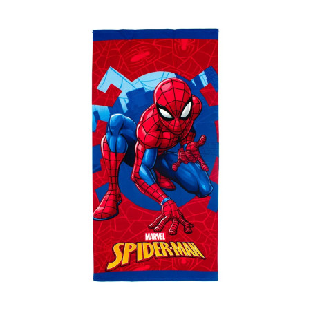 Πετσέτα Θαλάσσης Quick Dry Marvel Spider-Man 531 70X140 Red 100% Microfiber