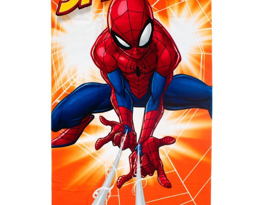 Πετσέτα Θαλάσσης Quick Dry Marvel Spider-Man 532 70X140 Orange 100% Microfiber