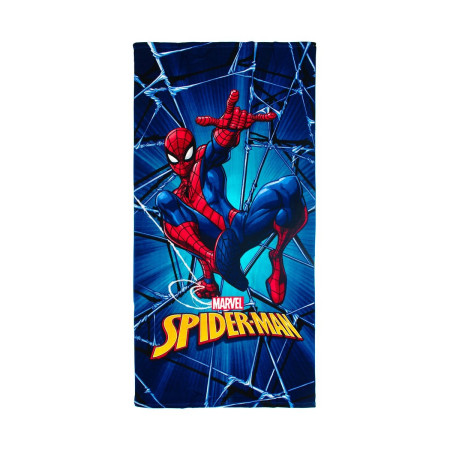 Πετσέτα Θαλάσσης Quick Dry Marvel Spider-Man 550 70X140 Blue 100% Microfiber