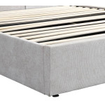 Επενδυμένο κρεβάτι Raziel-Mpez-160x200-Lift-Storage