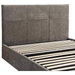 Επενδυμένο κρεβάτι Raziel-Kafe-160x200-Lift-Storage