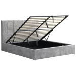Επενδυμένο κρεβάτι Denzel-Gkri-160x200-Lift-Storage