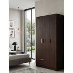 Ντουλάπα Wilson 3DS τρίφυλλη-Wenge