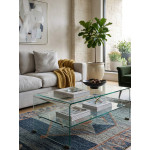 Τραπεζάκι σαλονιού Crystal Shelf